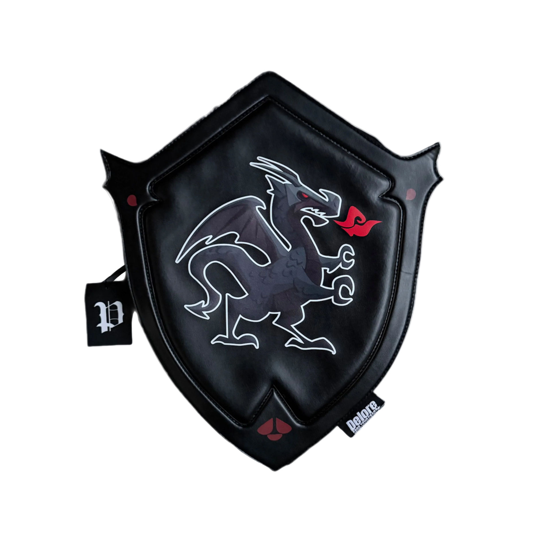DELORE BLACK SHIELD BACKPACK