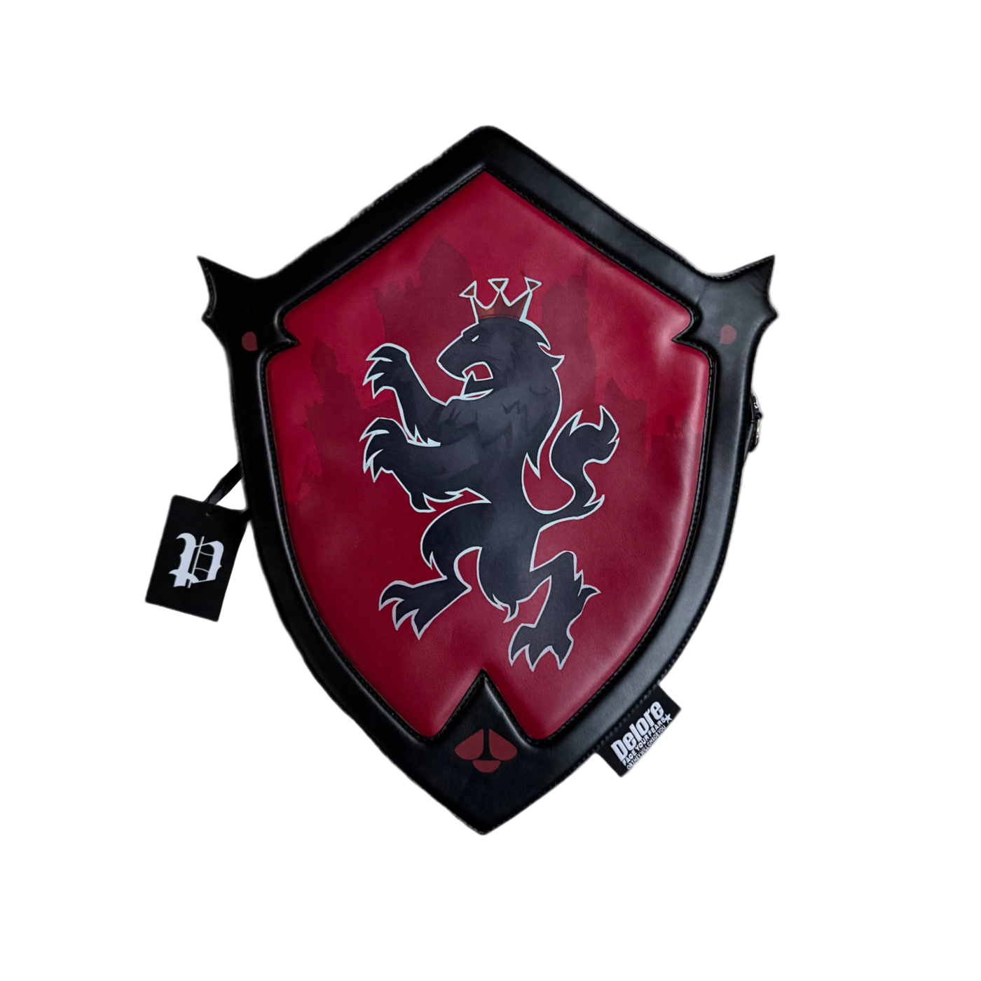 DELORE RED SHIELD BACKPACK